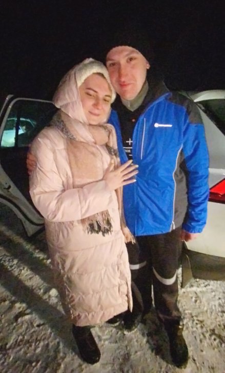 Константин Котов и Анна Павликова после освобождения / Фото: Юлия Павликова