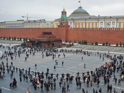 Задержания на Красной площади 8 апреля