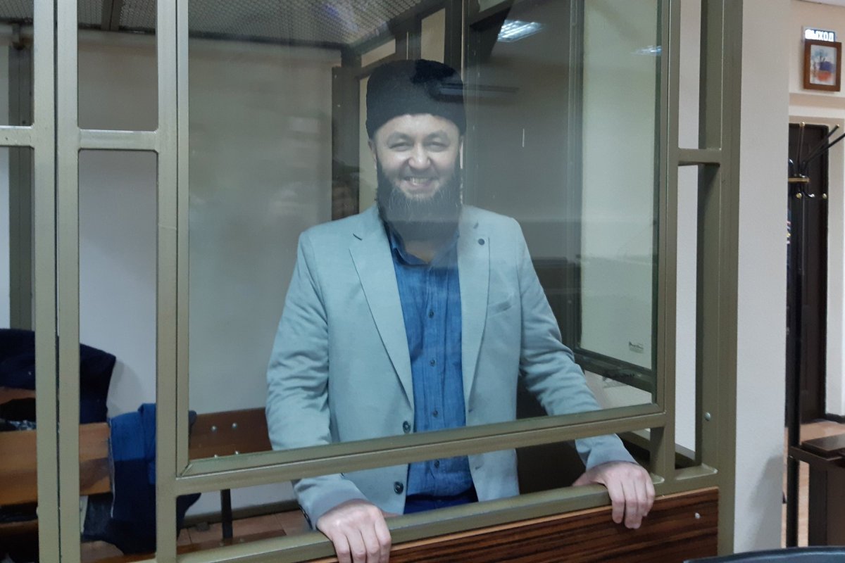 Marlen Asanov at the Southern District Military Court in Rostov-on-Don, 27 January 2020 / Photo: Crimean Solidarity